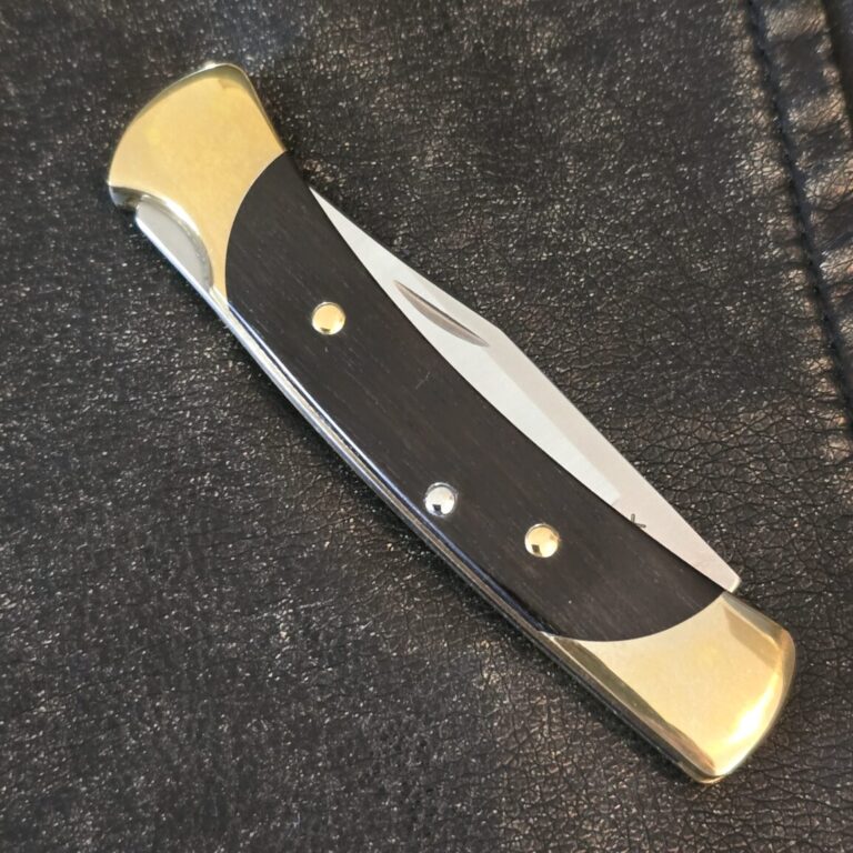 Buck USA "The 55" Folding Knife - Ebony 0055BRS-B CAT.5684