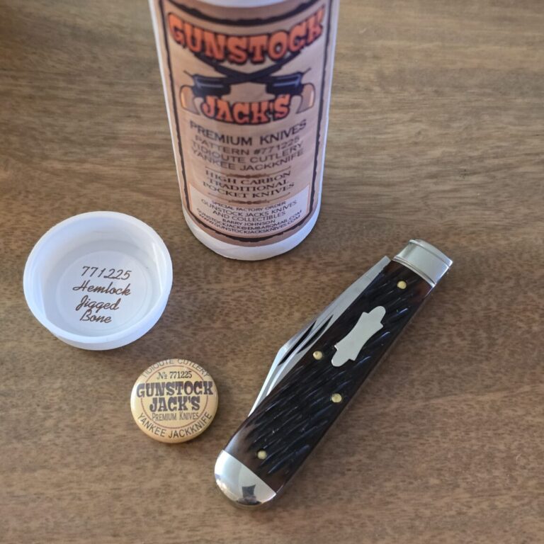 Great Eastern Cutlery #771225 Hemlock Jigged Bone SFO