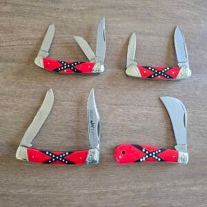 Rough Ryder Dixi Land Set of 4 Slip Joint Knives