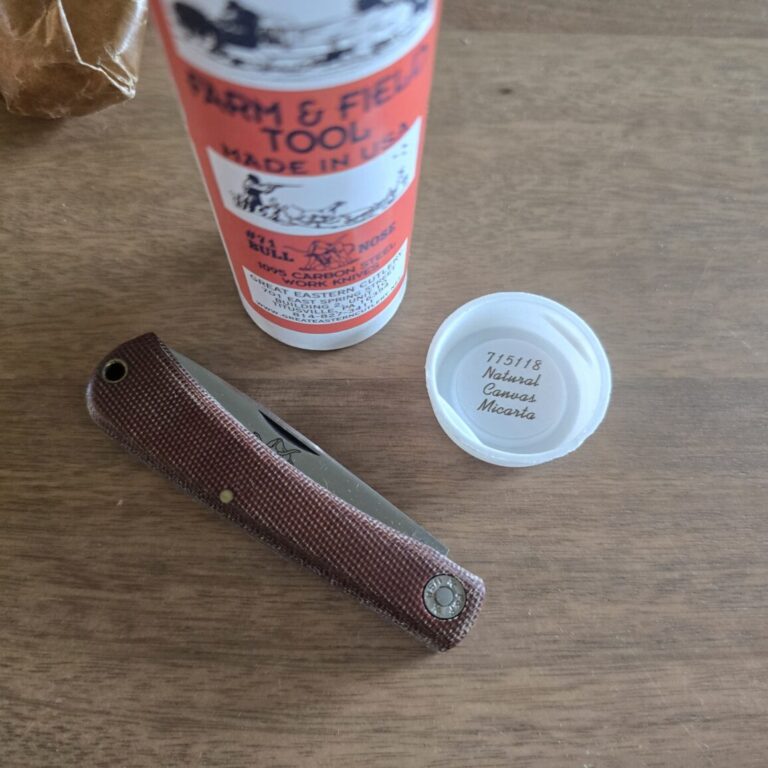 GEC #715118 Natural Canvas Micarta