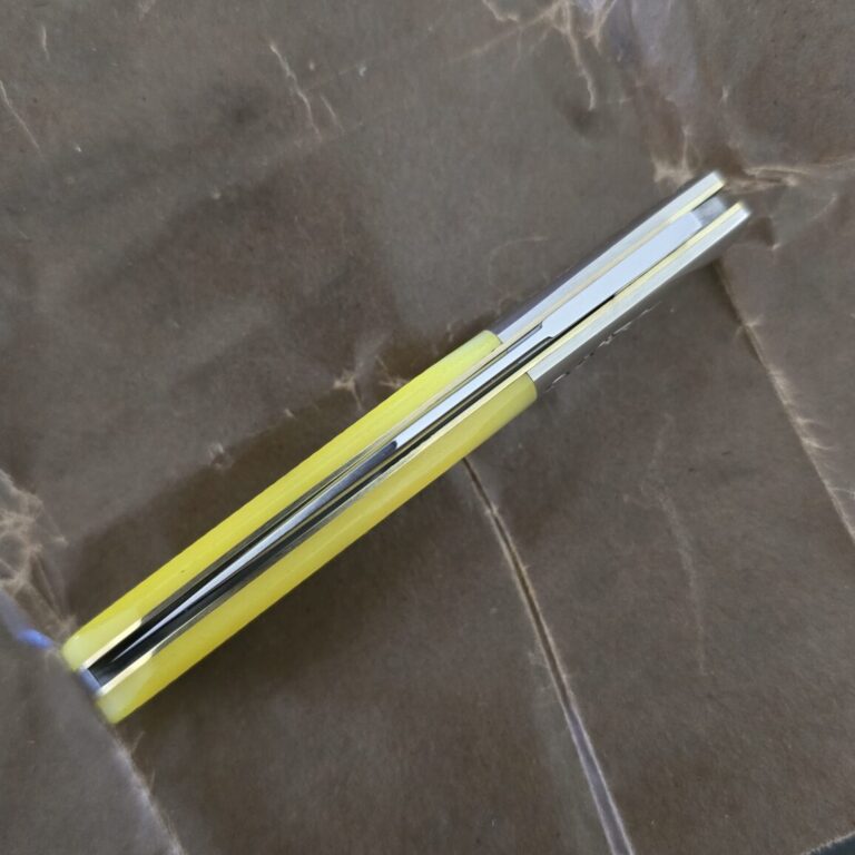 Great Eastern Cutlery #861125 SS Yellow Sawcut Bone PROTOTYPE