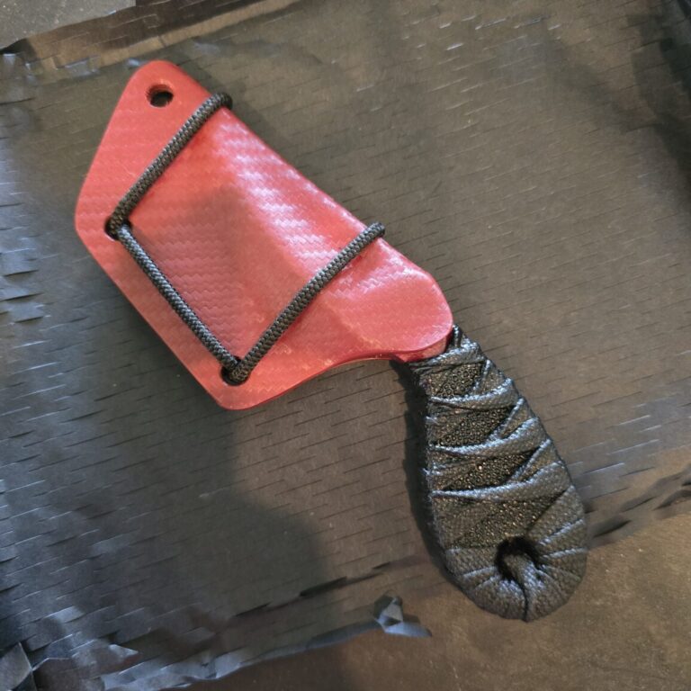 Revenant Corps G10 Grosbeak Black on Red "Blood Moon" with Ray Skin