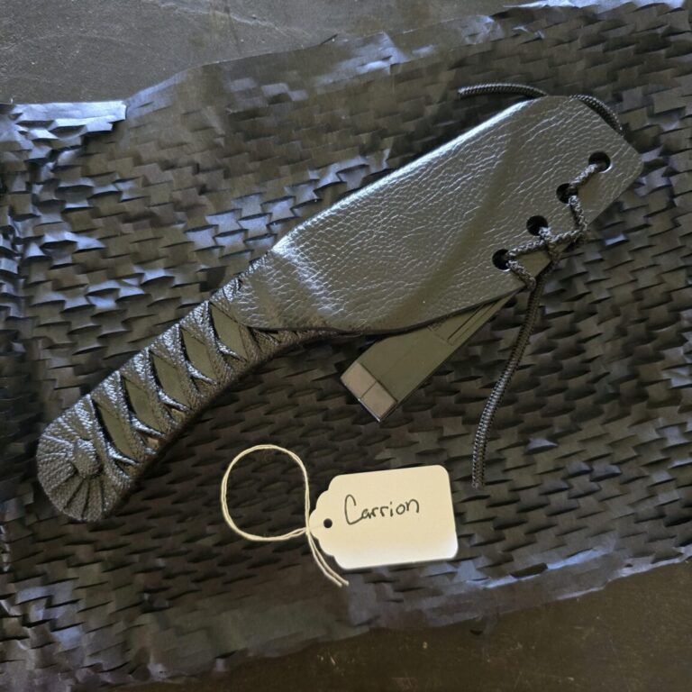 Revenant Corps G10 Carrion Black on Black w/ Belt Clip Sheath