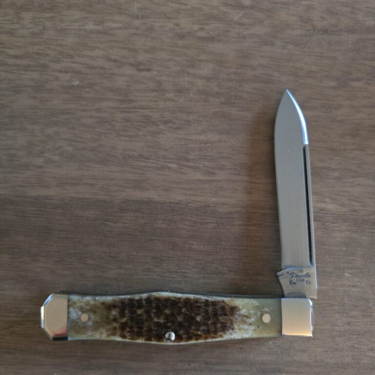 Titusville Cutlery Lexingtonian in Iron Furnace Bone and 1095 Carbon by Daniels 03/2025 (1 of 30)