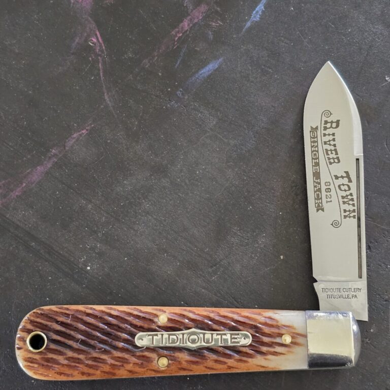 Great Eastern Cutlery #862125 Antique Amber Jigged Bone PROTOTYPE