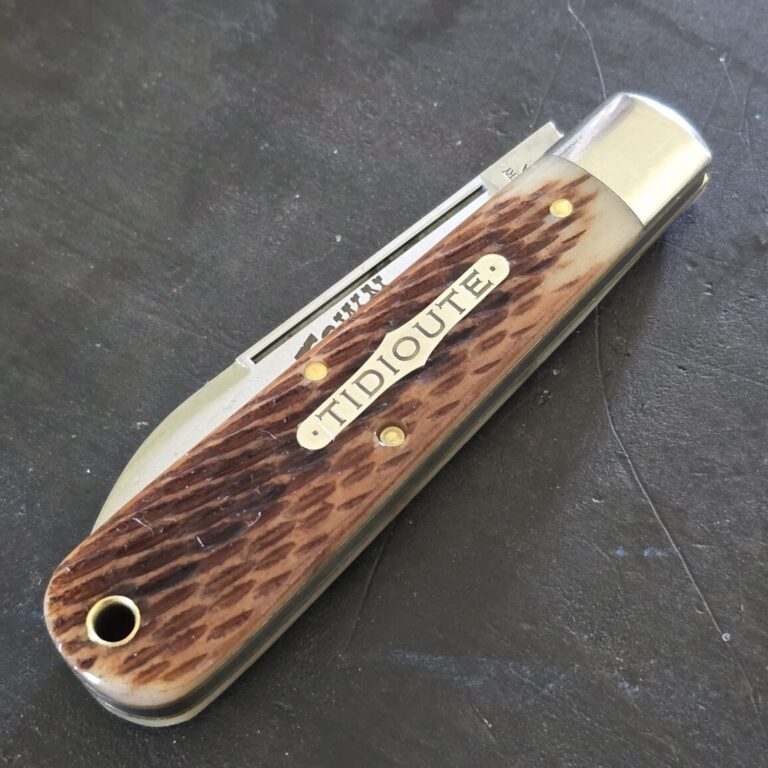 Great Eastern Cutlery #862125 Antique Amber Jigged Bone PROTOTYPE