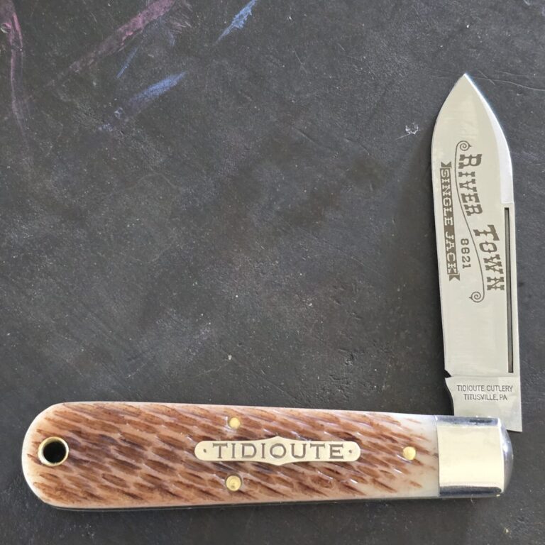 Great Eastern Cutlery #862125 Antique Amber Jigged Bone
