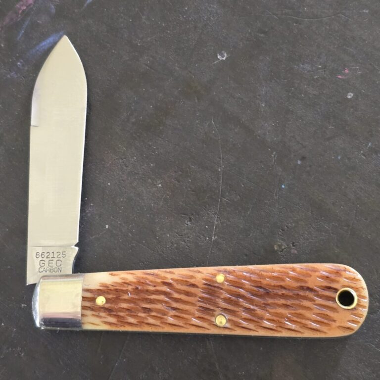 Great Eastern Cutlery #862125 Antique Amber Jigged Bone