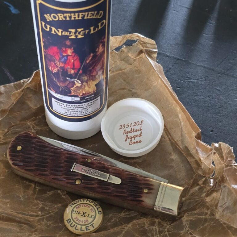 Great Eastern Cutlery #235120 L Redtail Jigged Bone