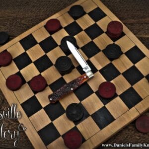 Titusville Cutlery Lexingtonian in Catalina Wine Bone and 1095 Carbon by Daniels 03/2025 (1 of 30)