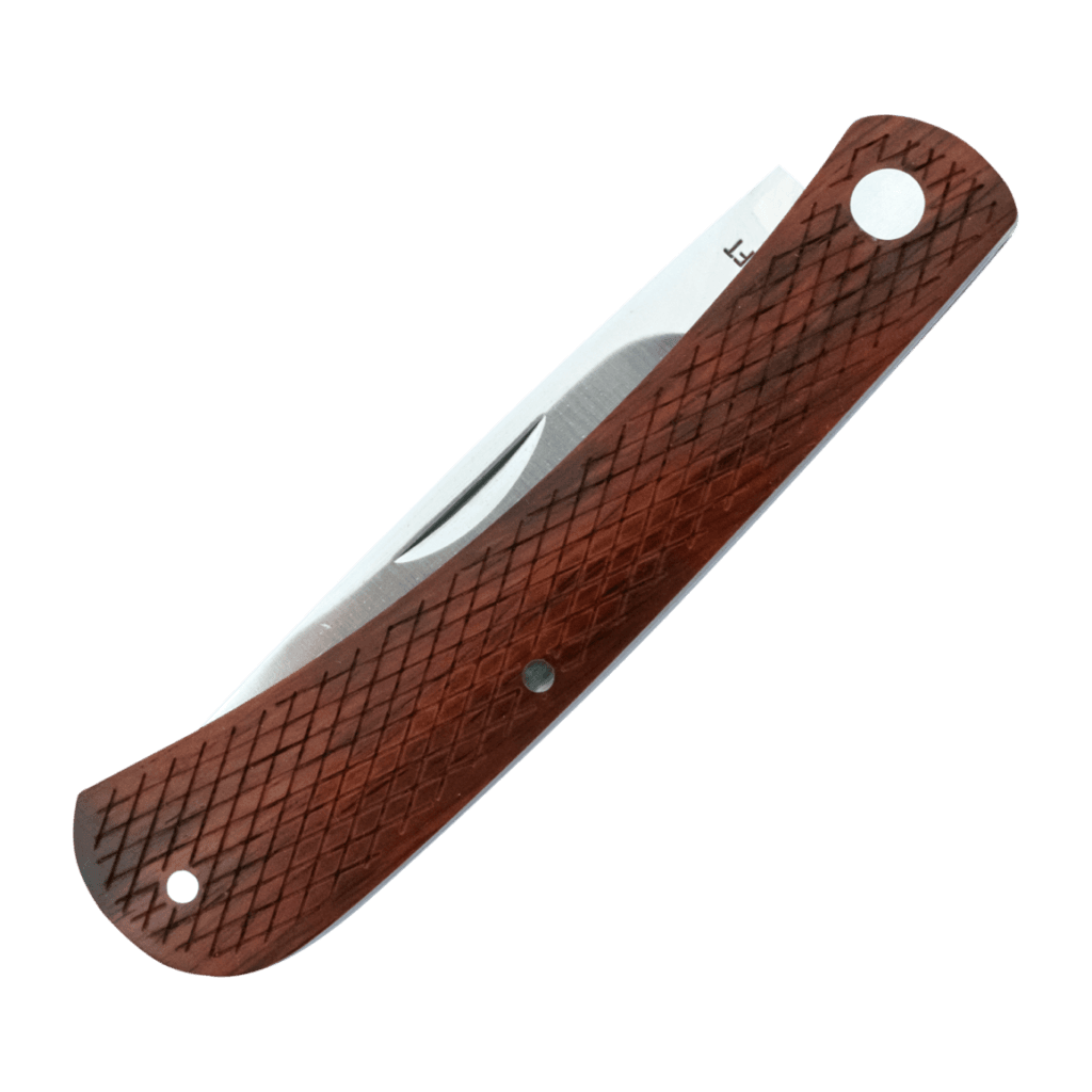 New Traditional Knives from RoseCraft Blades knives for sale RoseCraft Blades Overall Creek Farm Hand Yellow Sandalwood RCT022-YSW knives for sale