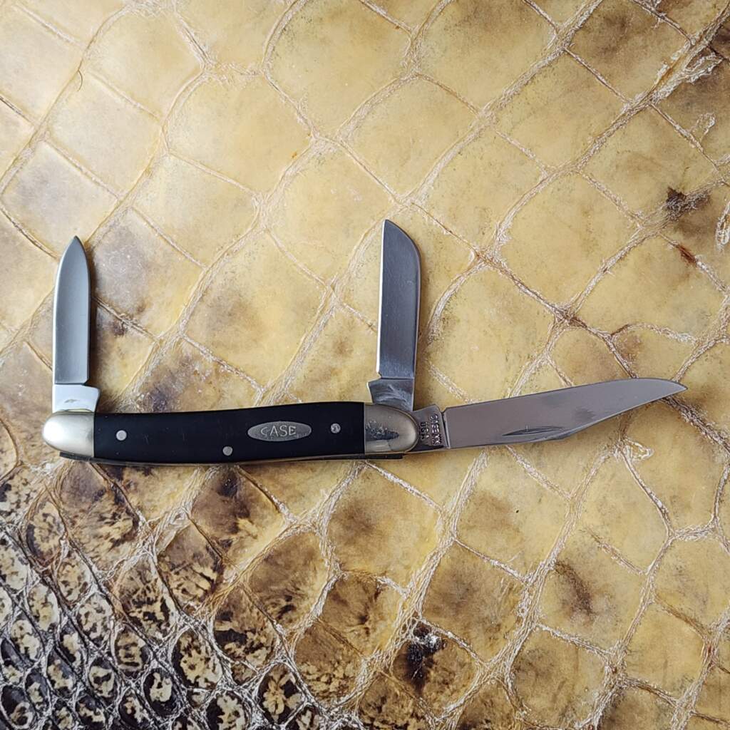 Mint 1970's Case Knives Straight from Lake Andrew knives for sale