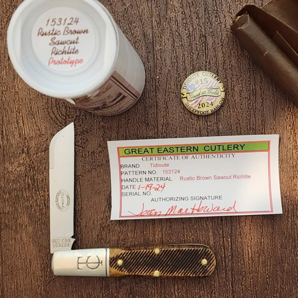 Still hanging on to that New Years Resolution knives for sale Great Eastern Cutlery Knives