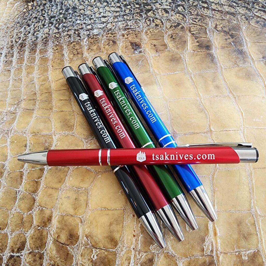 Christmas and New Year's Freebies knives for sale EDC Pens with TSA Knives Advertising knives for sale