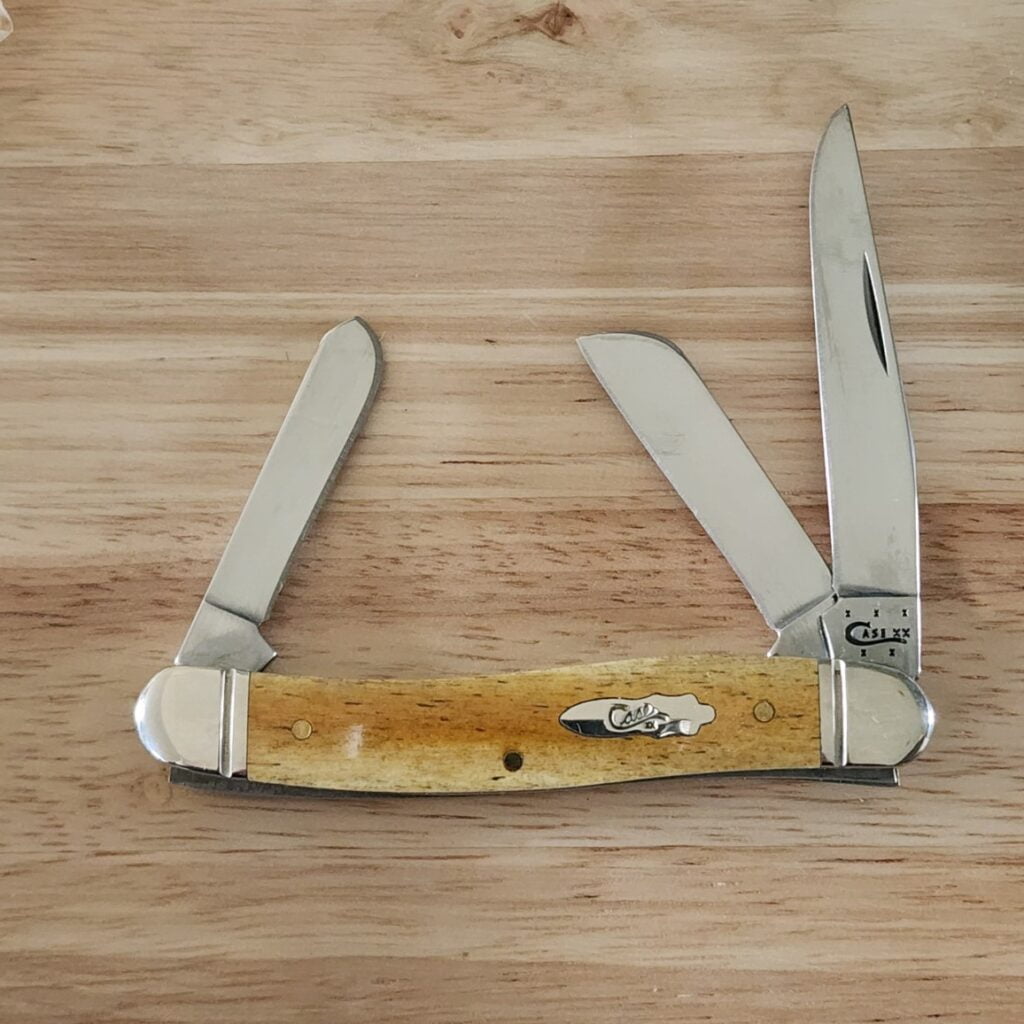 Daniels/GEC/collection Tuesday 6pm cst Release Schedule Starting 4/23/2024 knives for sale Case USA 2015 Antique Smooth Bone Stockman 6318 SS knives for sale