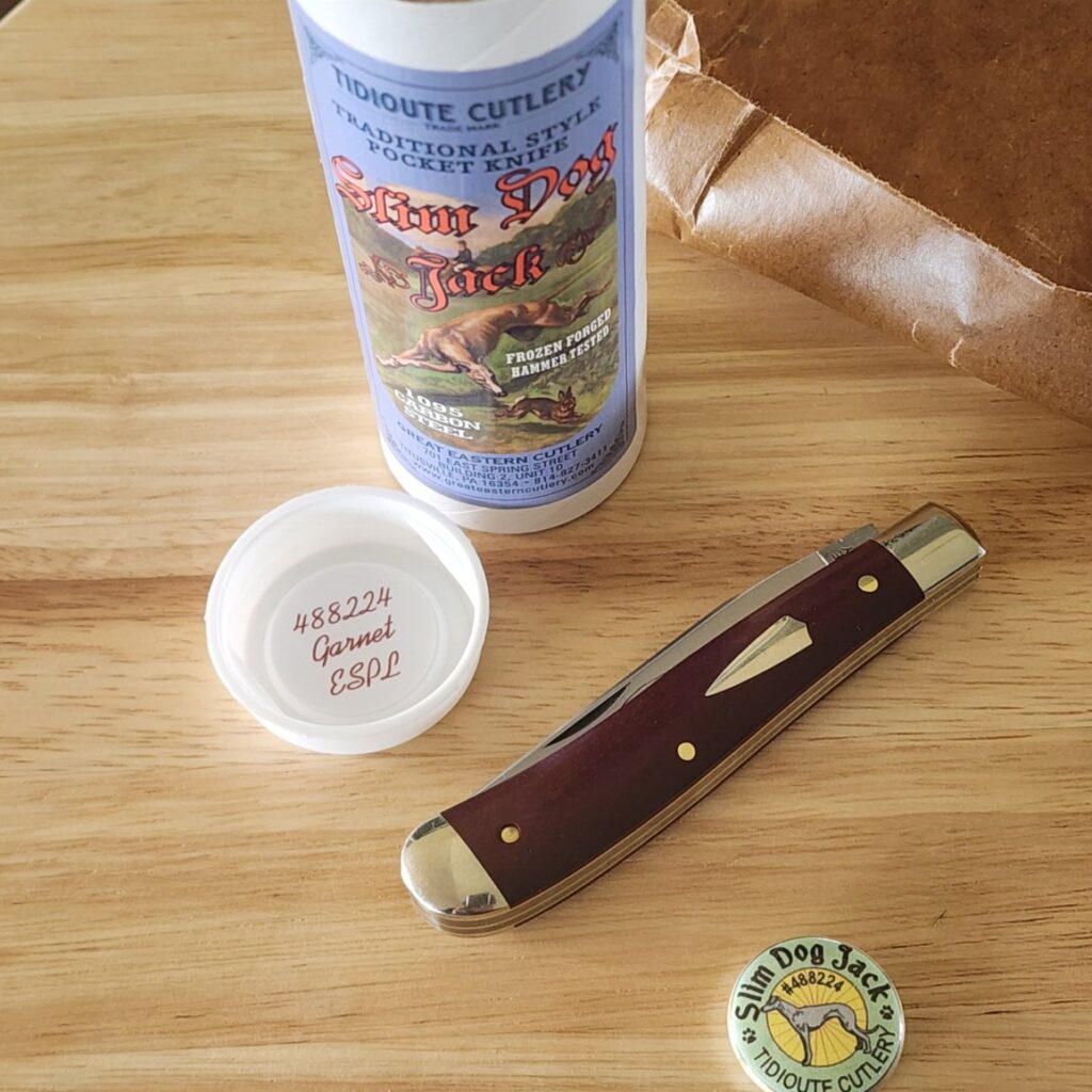 TSAK Exclusives and Lake Andrew update knives for sale Great Eastern Cutlery #488224 Garnet ESPL knives for sale