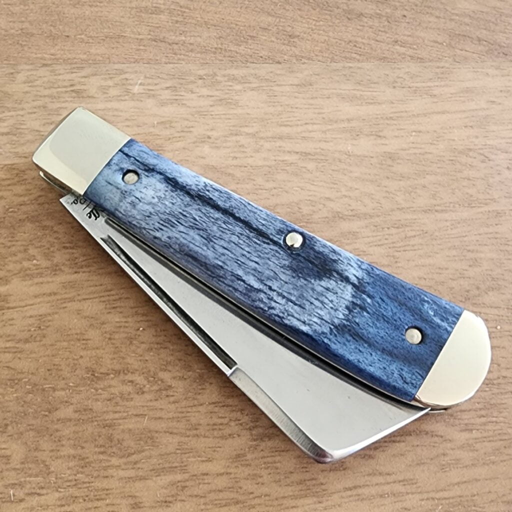 TSAK Exclusive Lone Wolf Giraffe Bone knives for sale Titusville TSA Exclusive Lone Wolf Giraffe Bone Big Easy Cotton Sampler 1095 Carbon W/ Long Pull 1 of 6 knives for sale