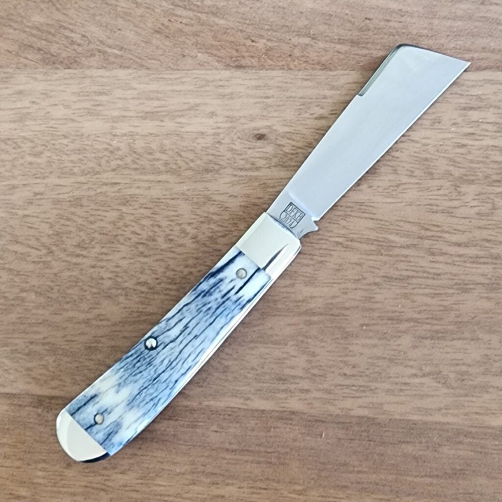 TSAK Exclusive Lone Wolf Giraffe Bone knives for sale Titusville TSA Exclusive Lone Wolf Giraffe Bone Big Easy Cotton Sampler 1095 Carbon W/ Long Pull 1 of 6 knives for sale