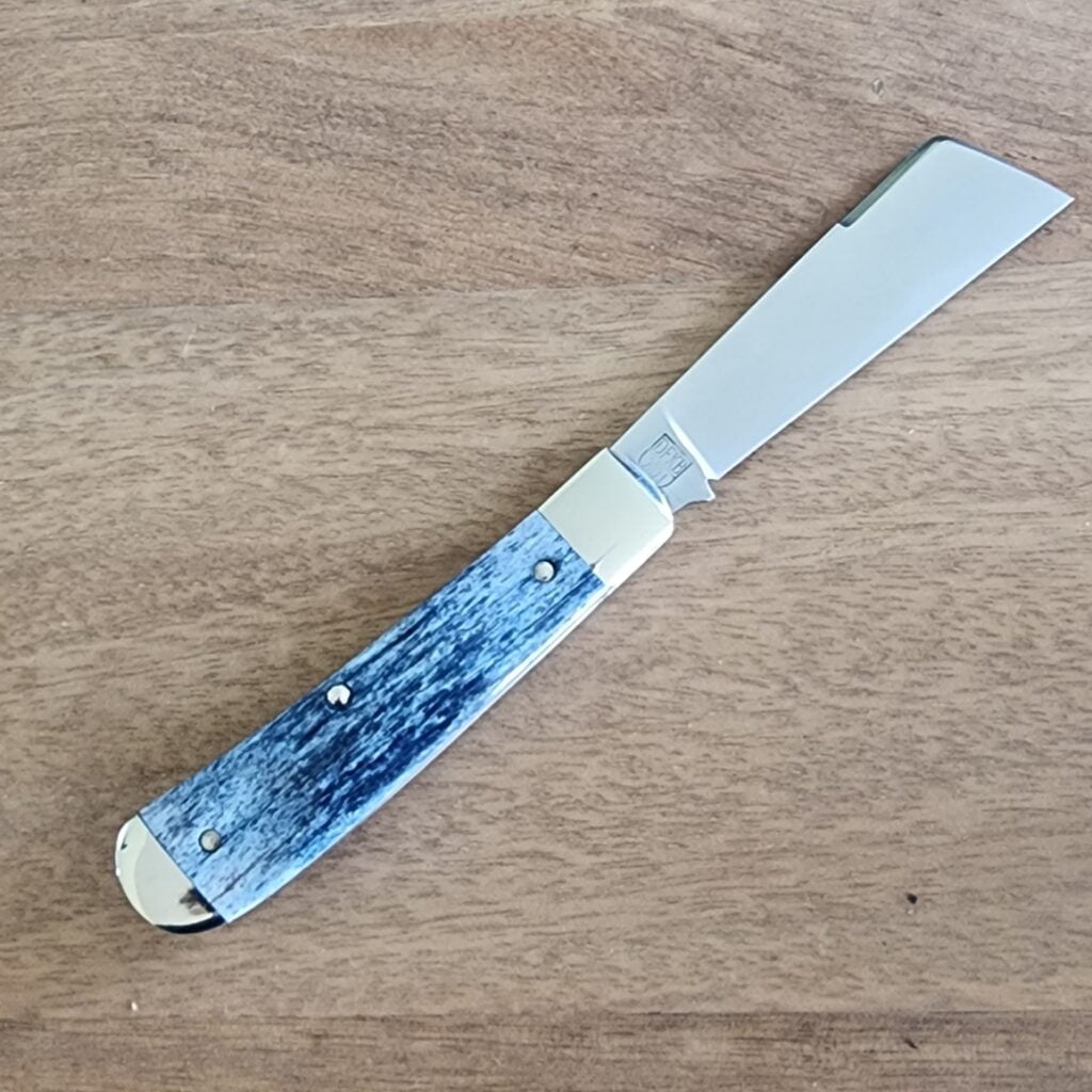TSAK Exclusive Lone Wolf Giraffe Bone knives for sale Titusville TSA Exclusive Lone Wolf Giraffe Bone Big Easy Cotton Sampler 1095 Carbon W/ Long Pull 1 of 6 knives for sale