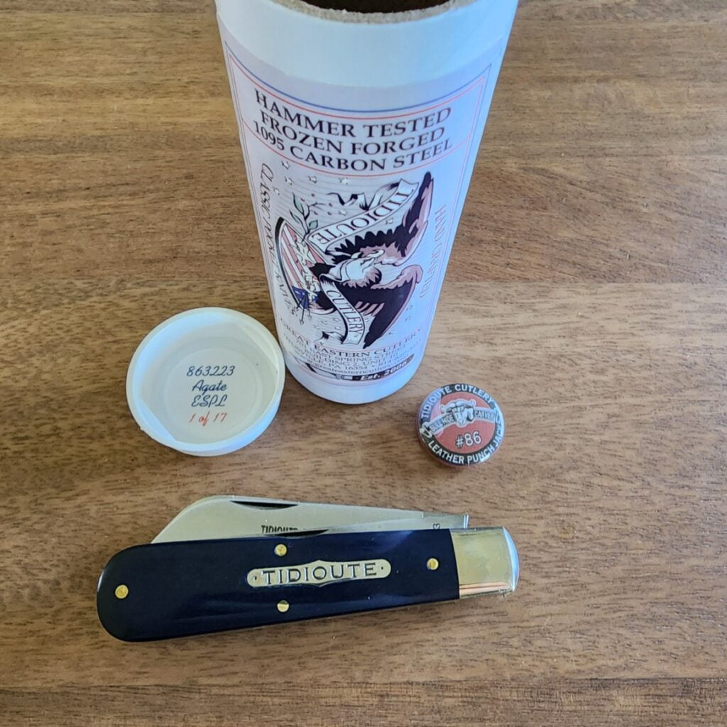 Great Eastern Cutlery Rendezvous. knives for sale Great Eastern Cutlery #863223 Agate ESPL (1 of 17 made) knives for sale