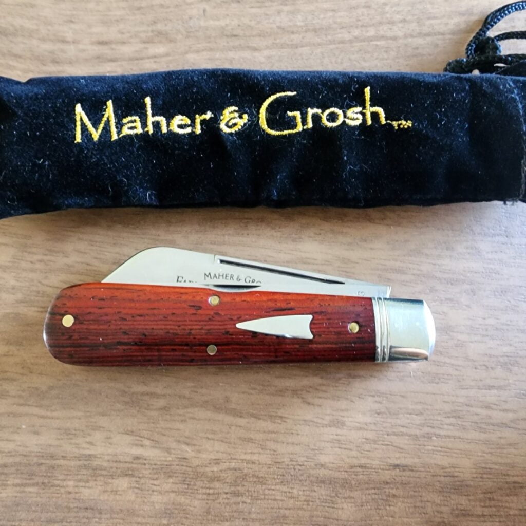 Great Eastern Cutlery Rendezvous. knives for sale Great Eastern Cutlery Maher & Grosh #858 Cocobolo (S) 863223 knives for sale