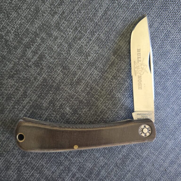 Great Eastern Cutlery #715117 OD Green Linen Micarta