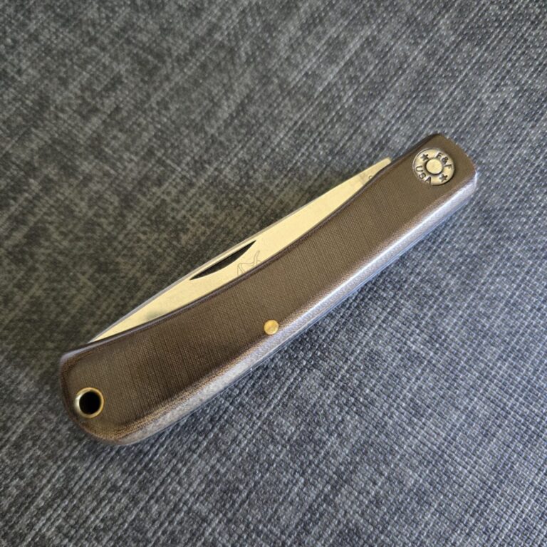 Great Eastern Cutlery #715117 OD Green Linen Micarta