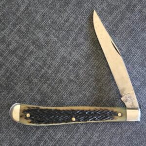 Queen Cutlery Large Toothpick in Brown Jigged Bone PH-D2 USA