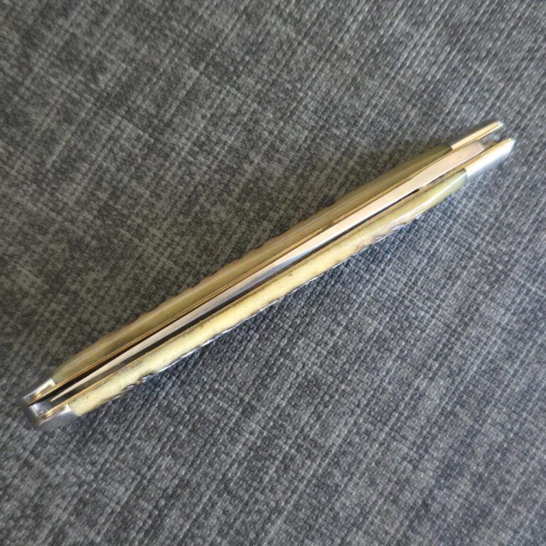 Queen Cutlery Large Toothpick in Brown Jigged Bone PH-D2 USA