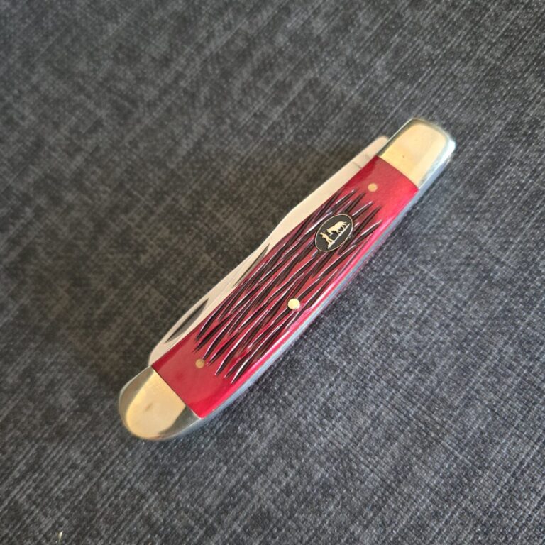 Frost Cutlery Trapper in Red Bone