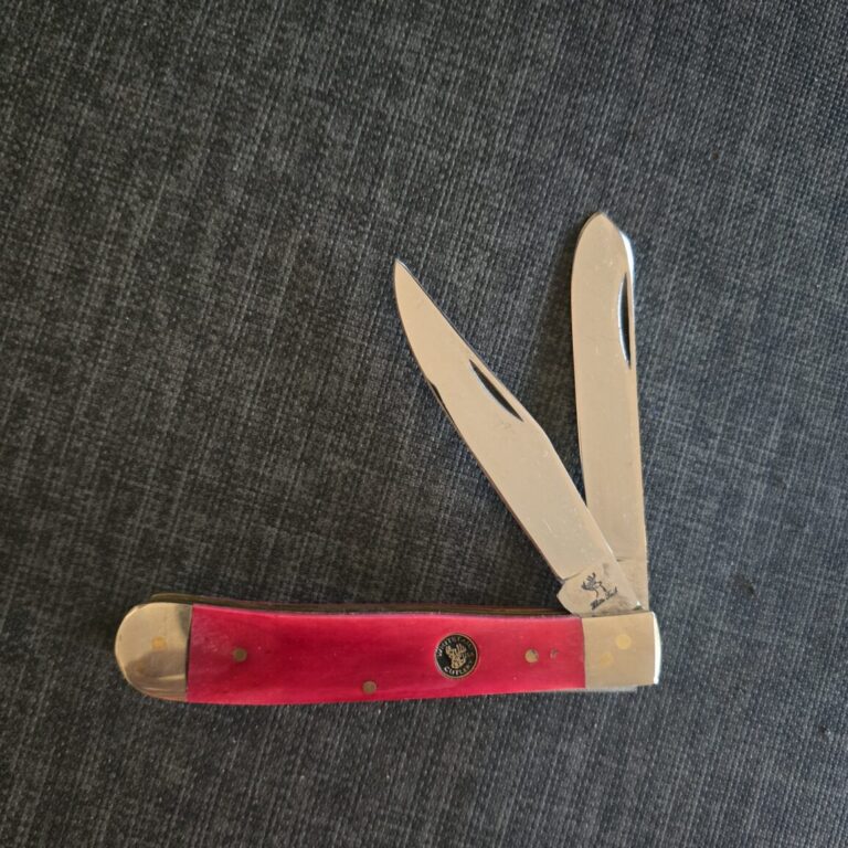 Frost Cutlery Trapper in Red Bone