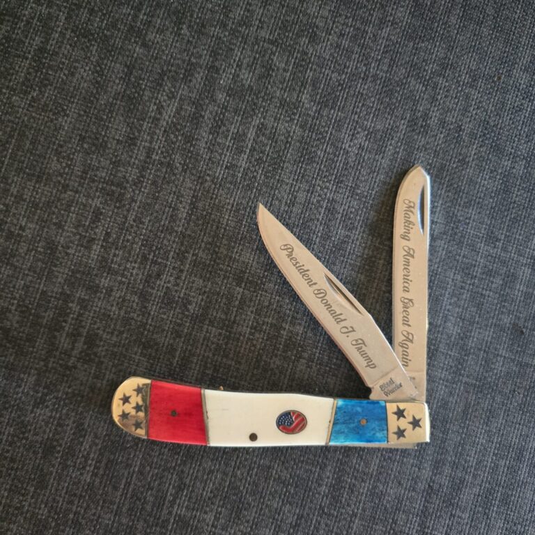 Frost Cutlery Trapper in Red Bone