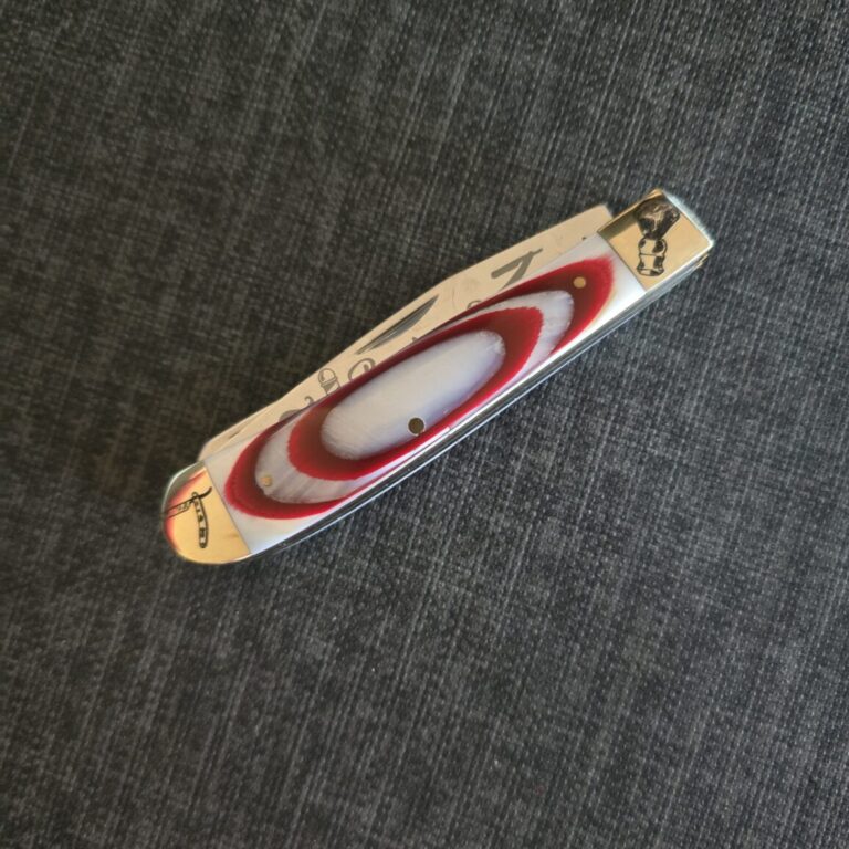 Frost Cutlery Trapper in Red Synthetic