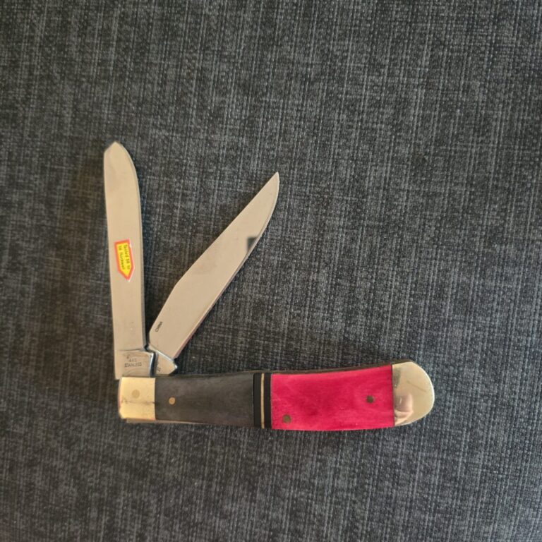Frost Cutlery Trapper in Red Bone