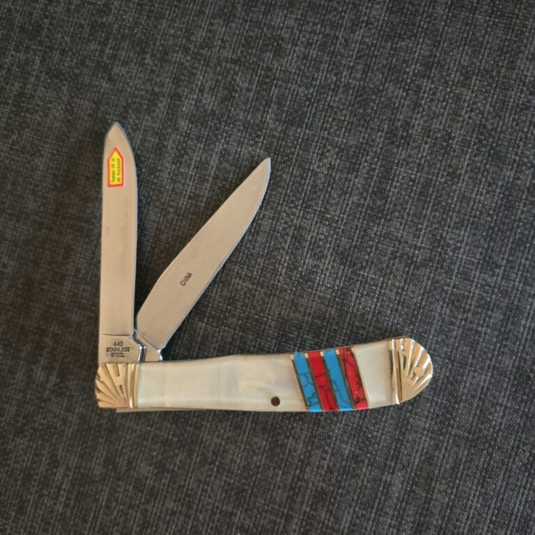Frost Cutlery Trapper in Stone
