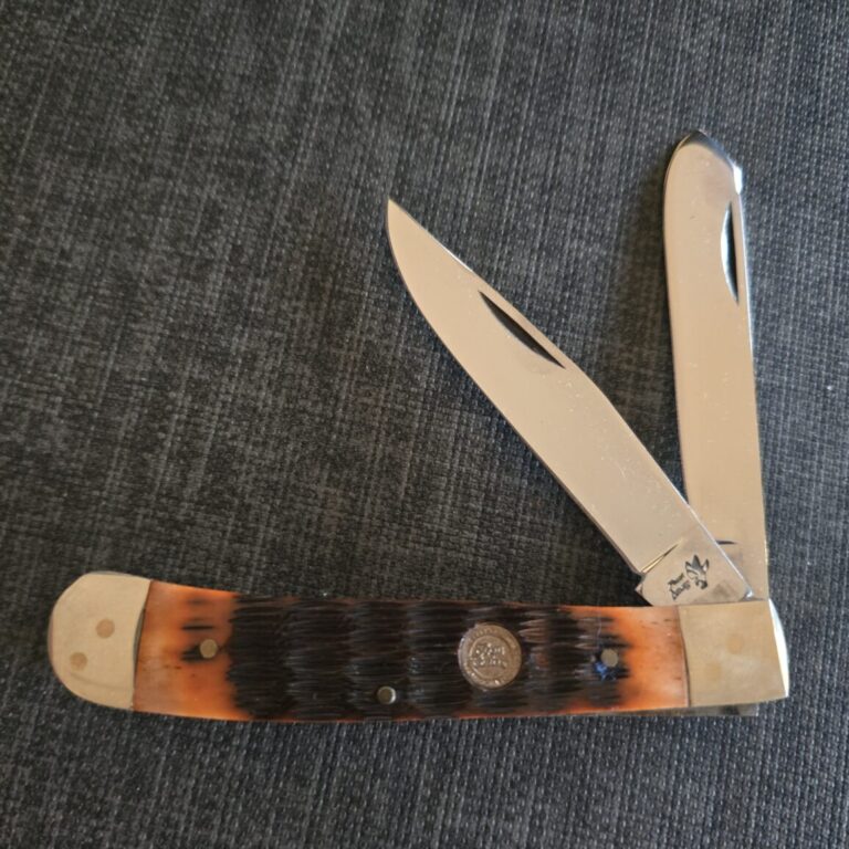 Frost Cutlery Trapper in Brown Bone
