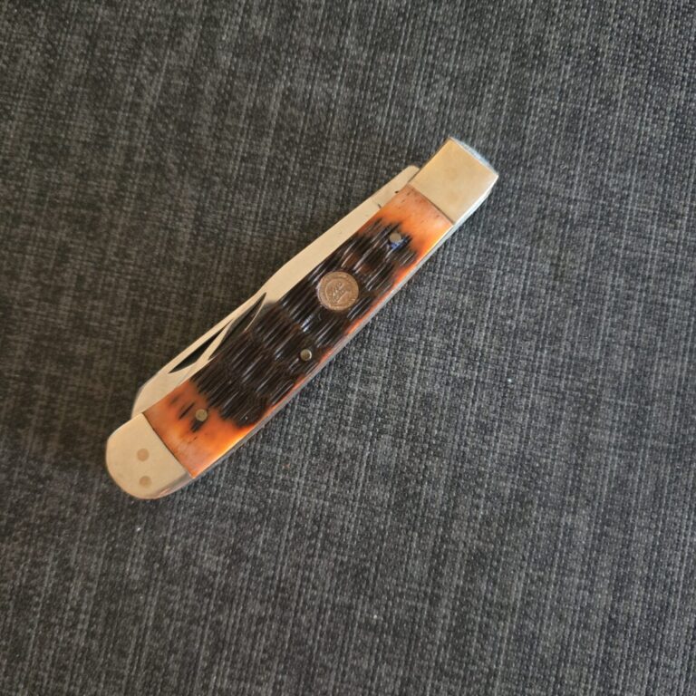 Frost Cutlery Trapper in Brown Bone