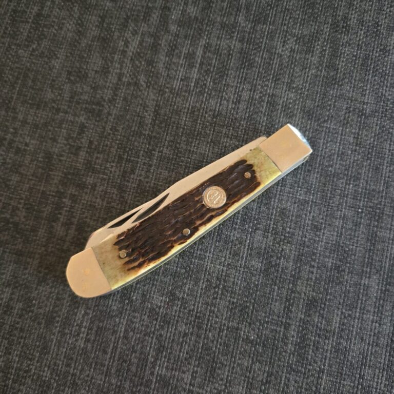 Frost Cutlery Trapper in Brown Bone