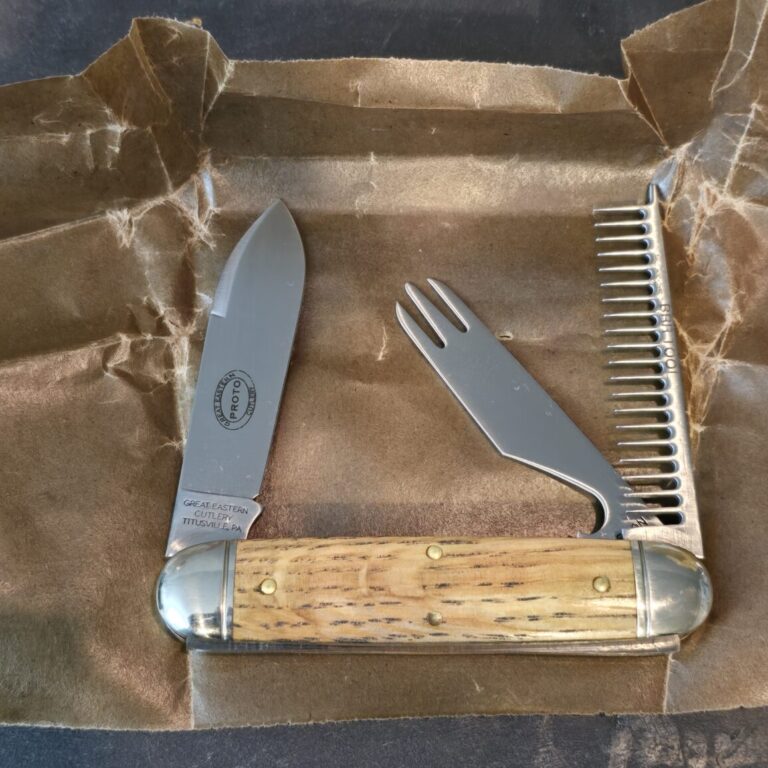 Great Eastern Cutlery #351325 Fairway Green Jigged Bone PROTOTYPE