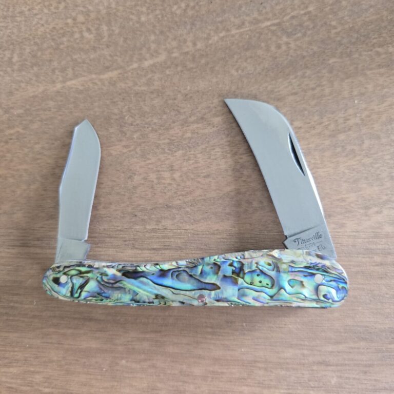 Titusville Cutlery Rooster Comb Genuine Paua Abalone Shadow Pattern 1 of 9 By Daniels, 2025
