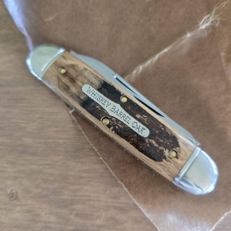 Great Eastern Cutlery #352325 Distressed Whiskey Barrel Oak PROTOTYPE