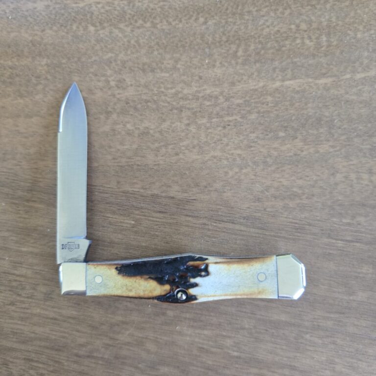 Titusville Cutlery Lexingtonian in Stag and 1095 Carbon by Daniels 2025 (1 of 30) "A"