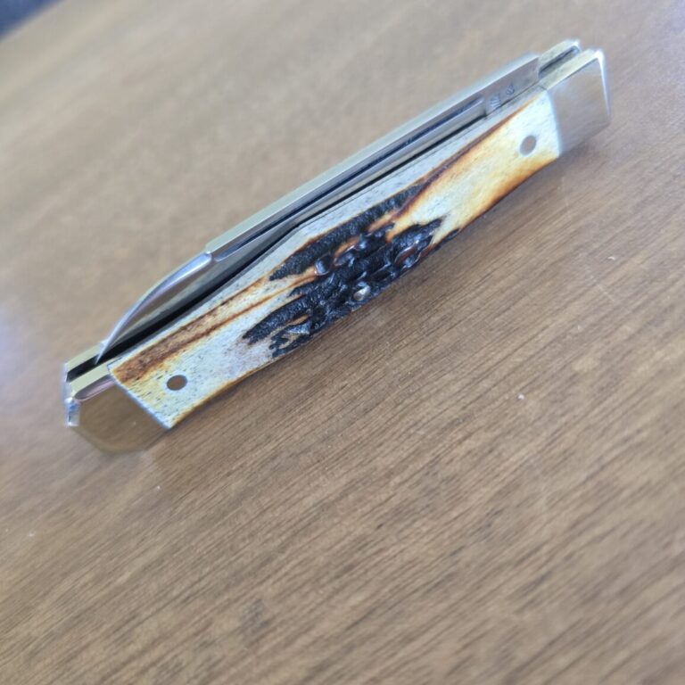 Titusville Cutlery Lexingtonian in Stag and 1095 Carbon by Daniels 2025 (1 of 30) "A"
