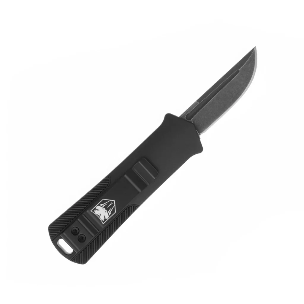 New CobraTec Knives knives for sale CALIFORNIA OTF 952-BLACK WITH CARBON FIBER knives for sale
