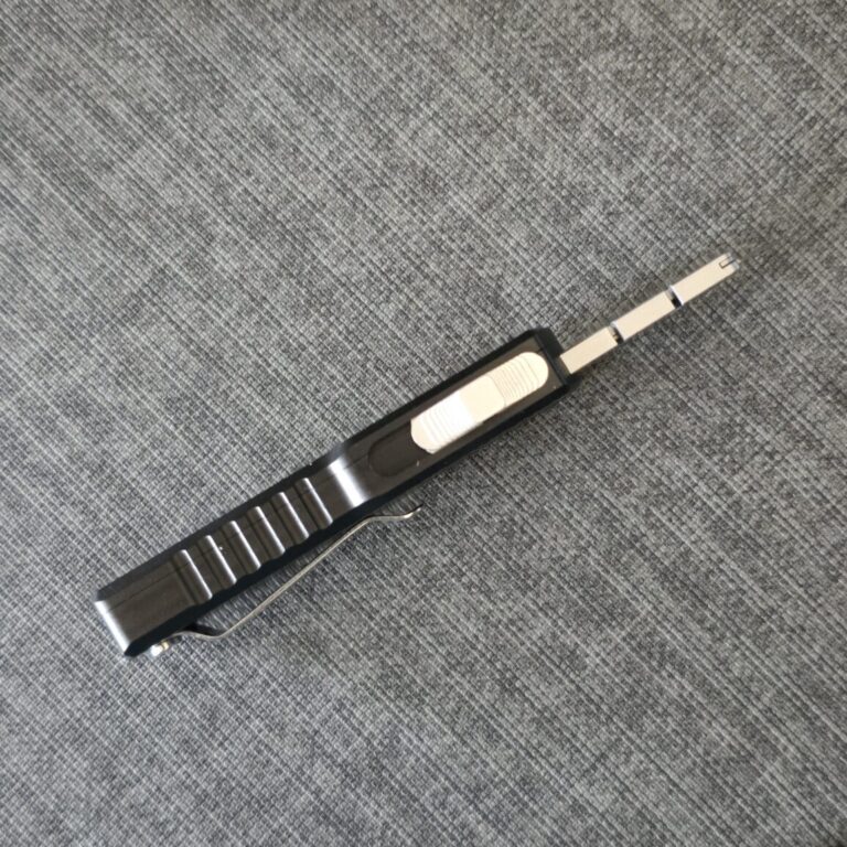 CobraTec Knives OTF (Out-the-Front) utility knife Black