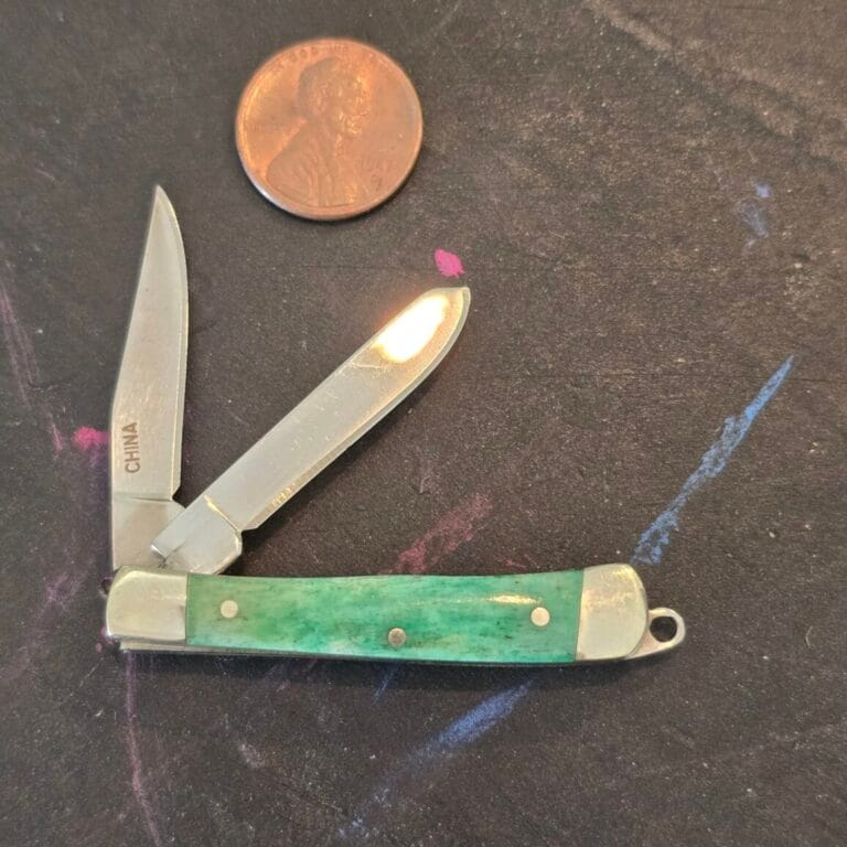 Rough Rider Tiny Green Bone Folder
