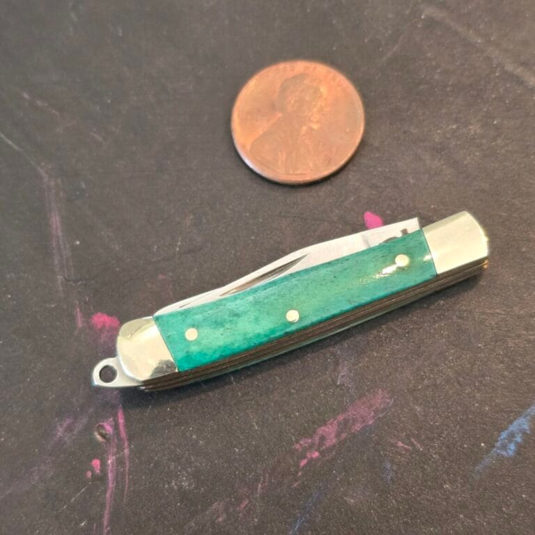 Rough Rider Tiny Green Bone Folder