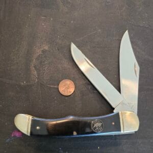 Frost Cutlery Jumbo folding Knife in Black Synthetic