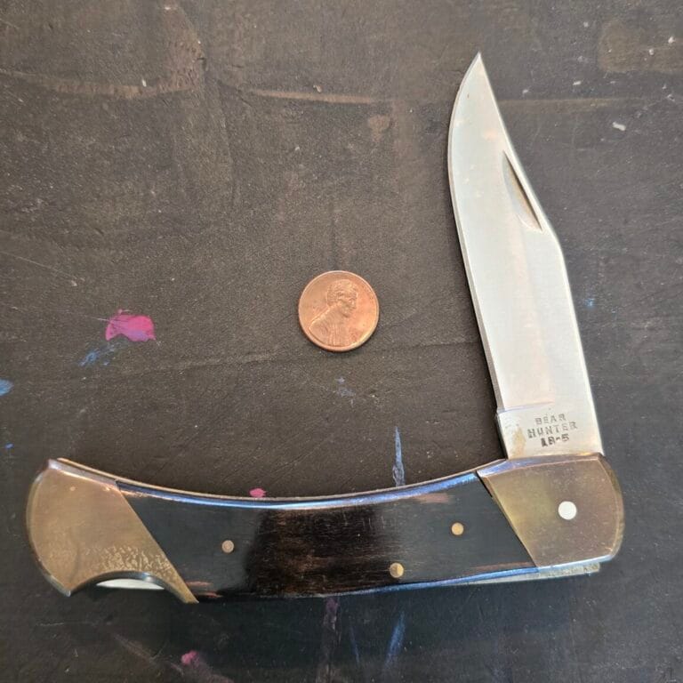 Bear Hunter LB-5 in Wood and 440 stainless from Solingen