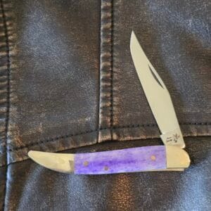 Frost Cutlery Medium Toothpick in Purple Bone